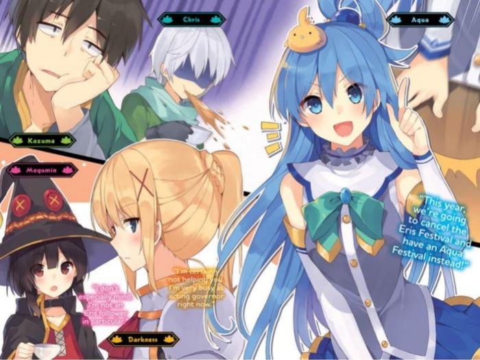 Konosuba God's Blessing on This Wonderful World Light Novel Volume 8 — Interior