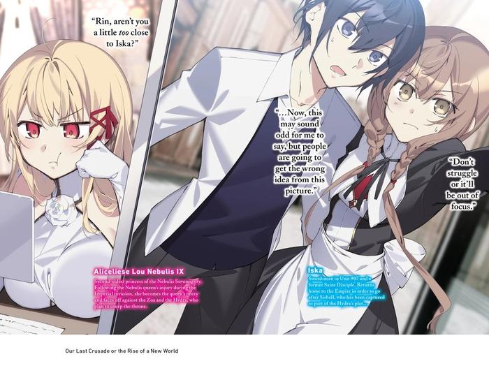 Our Last Crusade or the Rise of a New World Light Novel Volume 9 — Interior