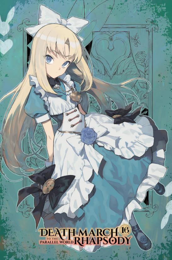 Death March to the Parallel World Rhapsody Light Novel Volume 16 — Back Cover