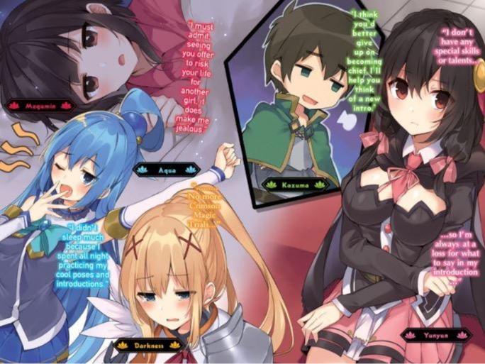 Konosuba God's Blessing on This Wonderful World Light Novel Volume 14 — Interior
