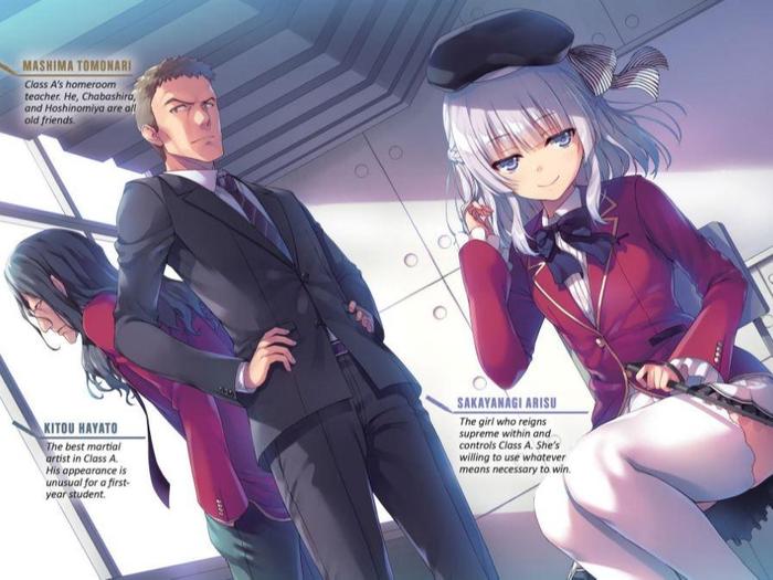 Classroom of the Elite Light Novel Volume 10 — Back Cover