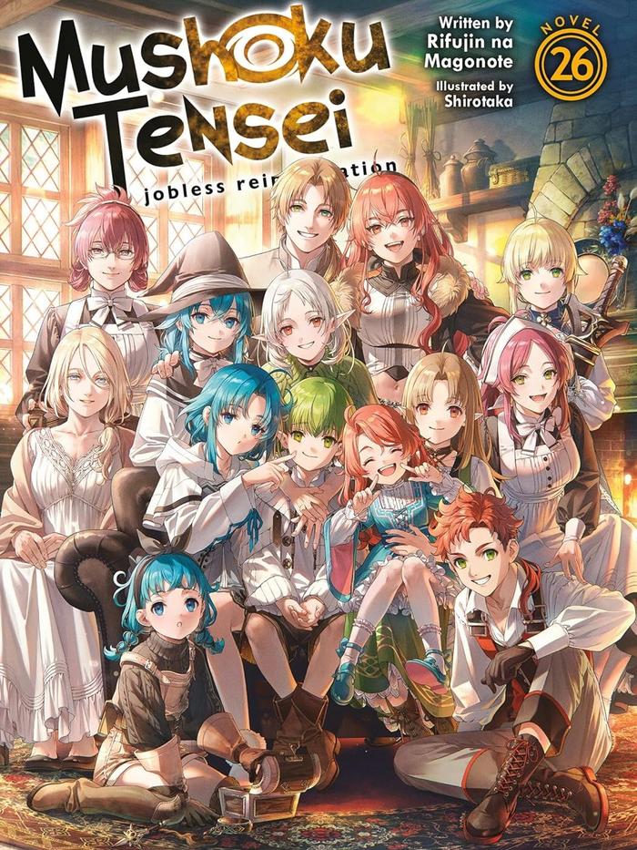 Mushoku Tensei Jobless Reincarnation Light Novel Volume 26