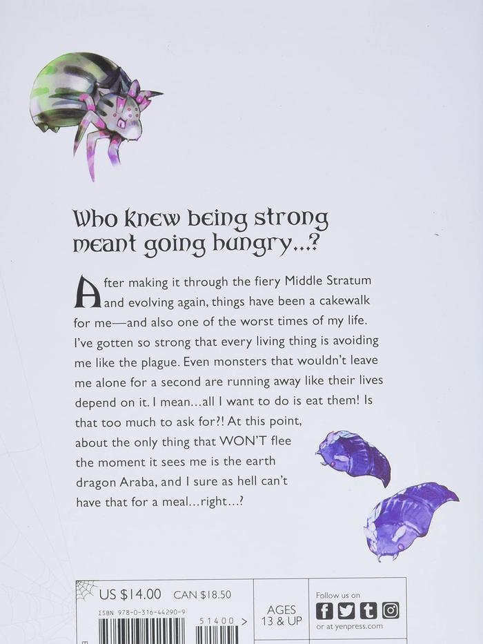 So I'm a Spider, So What? Light Novel Volume 3 — Back Cover
