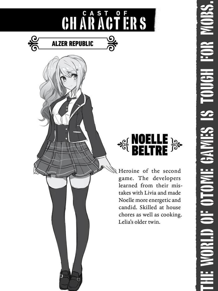 Trapped in Dating Sim: Otome Games Tough for Mobs Light Novel Vol. 5 — Image 4