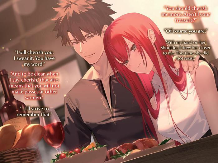 The Kept Man of the Princess Knight Light Novel Volume 2 — Back Cover