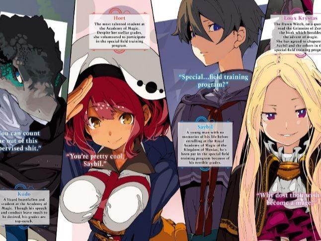 The Dawn of the Witch Light Novel Volume 1 — Interior