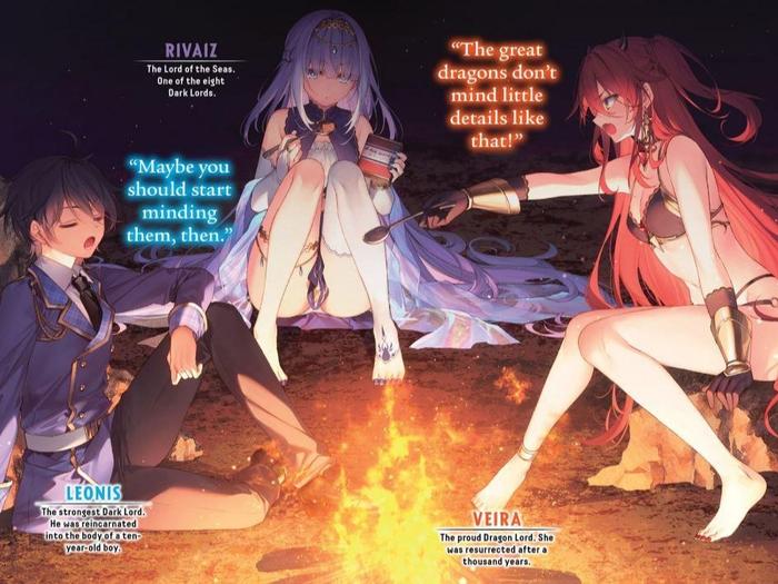 The Demon Sword Master of Excalibur Academy Light Novel Volume 8 — Interior