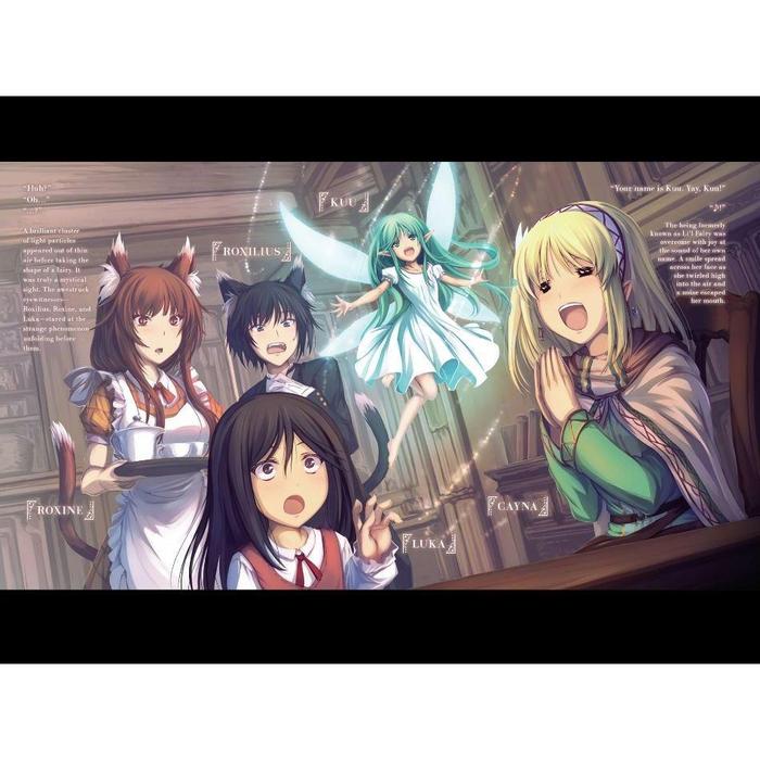 In the Land of Leadale Light Novel Volume 5 — Back Cover
