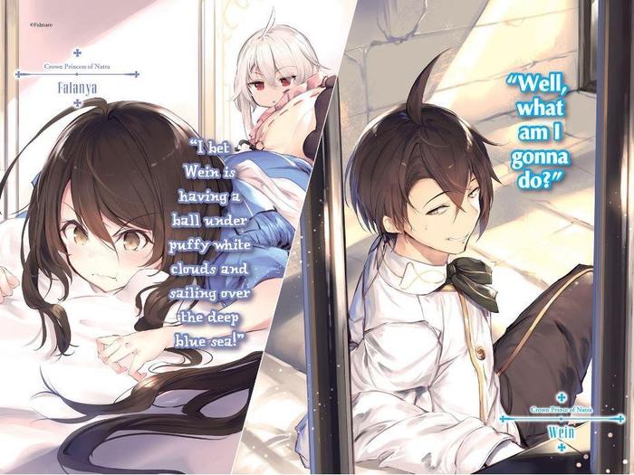 The Genius Prince's Guide to Raising a Nation Light Novel Volume 6 — Back Cover