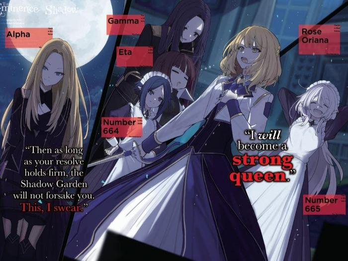 The Eminence in Shadow Light Novel Volume 5 — Back Cover