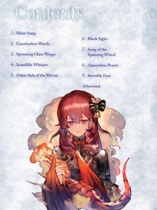 Unnamed Memory Light Novel Volume 4 — Back Cover