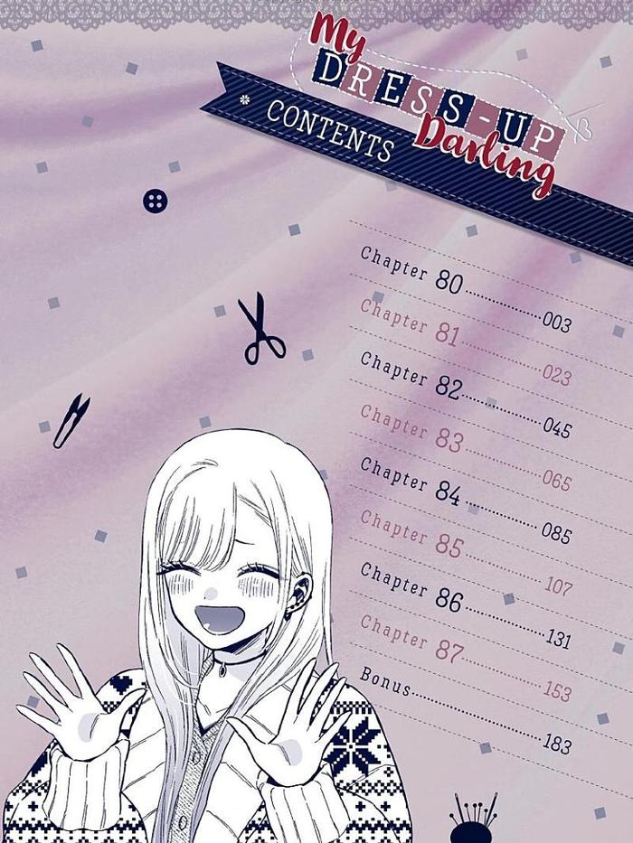 My Dress-Up Darling Manga Volume 11 — Interior