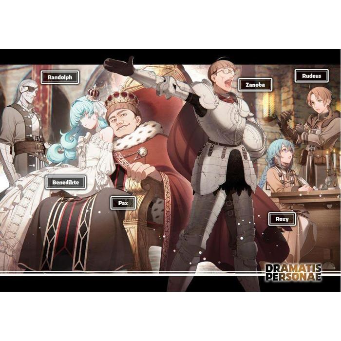 Mushoku Tensei: Jobless Reincarnation Light Novel Volume 19 — Back Cover