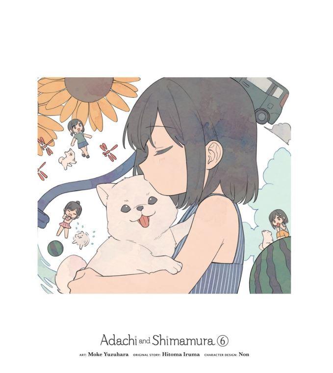 Adachi and Shimamura Manga Volume 6 — Back Cover