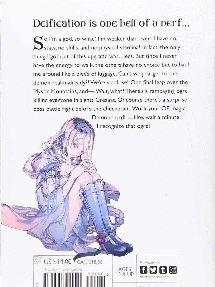 So I'm a Spider, So What? Light Novel Volume 8 — Back Cover