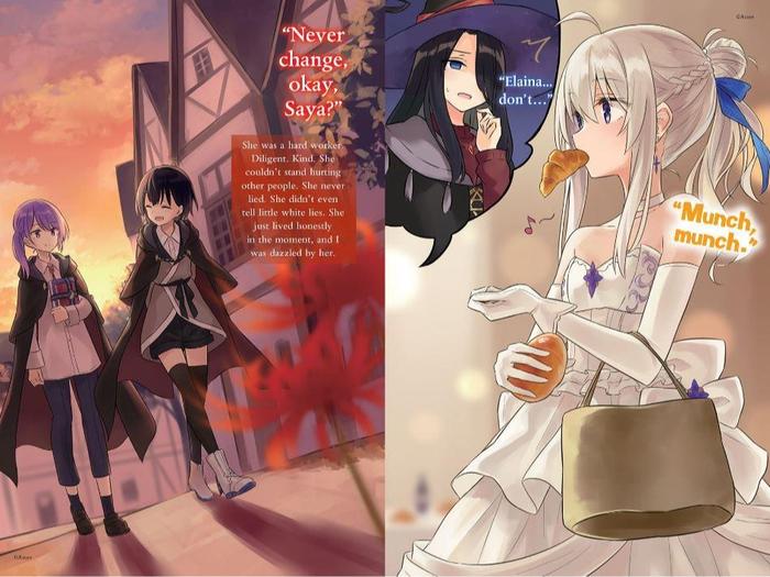 Wandering Witch The Journey of Elaina Light Novel Volume 9 — Interior