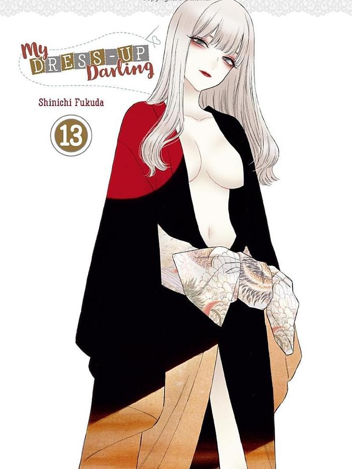 My Dress-Up Darling Manga Volume 13 - Square Enix Manga — Back Cover