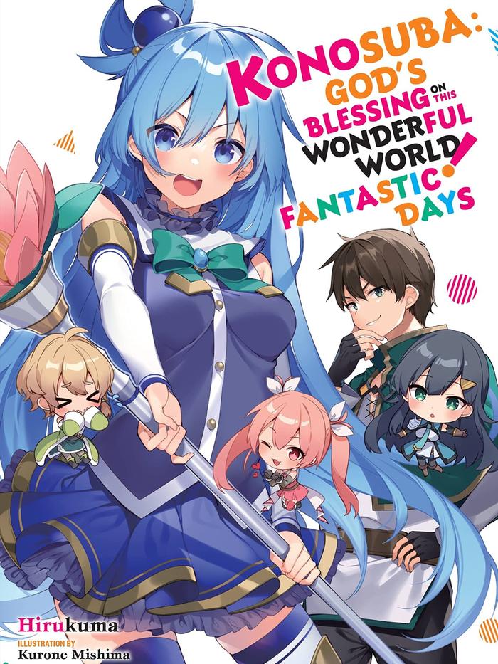 Konosuba God's Blessing on This Wonderful World Fantastic Days Novel