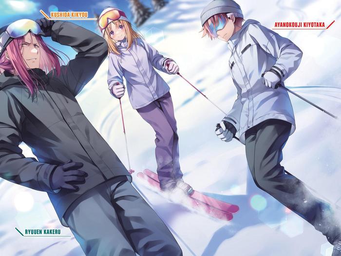 Classroom of the Elite Year 2 Light Novel Volume 8 — Back Cover