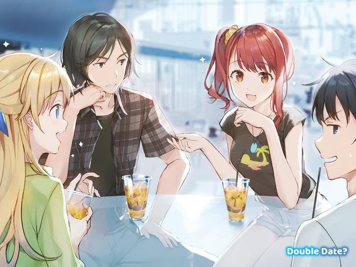 Chitose Is in the Ramune Bottle Light Novel Volume 4 — Back Cover