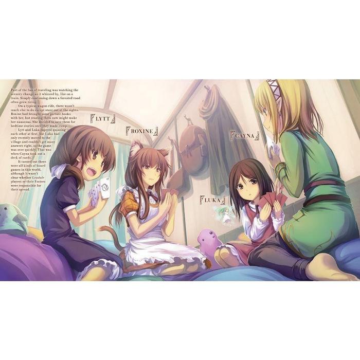 In the Land of Leadale Light Novel Volume 4 — Back Cover