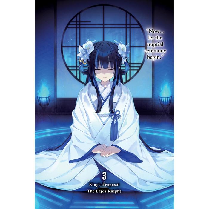 King's Proposal Light Novel Volume 3 — Back Cover