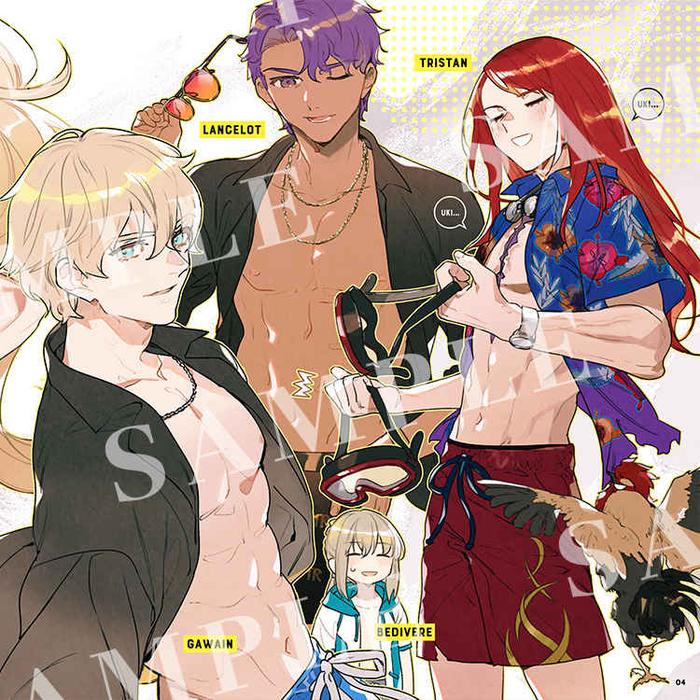 SPLASH ! Fate/Grand Order Doujinshi Illustration Book - TAa (JP) — Interior