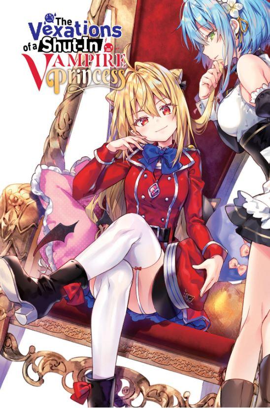 The Vexations of a Shut-In Vampire Princess Light Novel Volume 1 — Back Cover