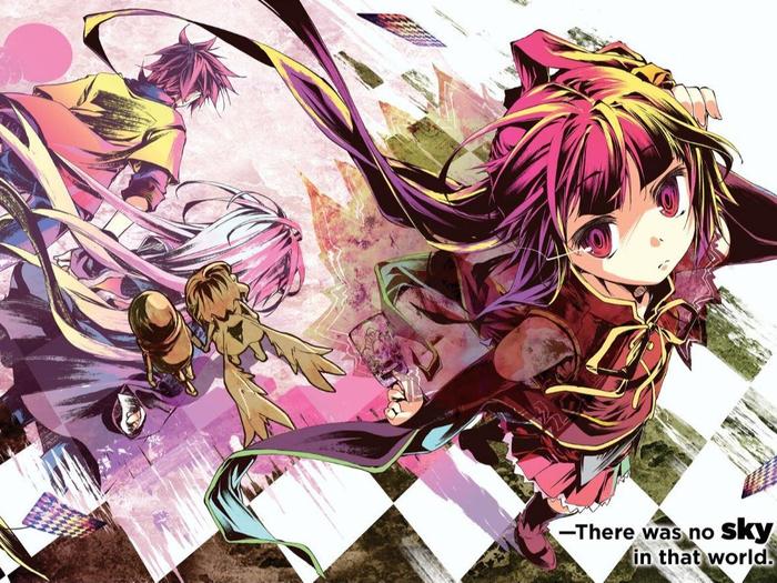 No Game No Life Light Novel Volume 10 — Back Cover