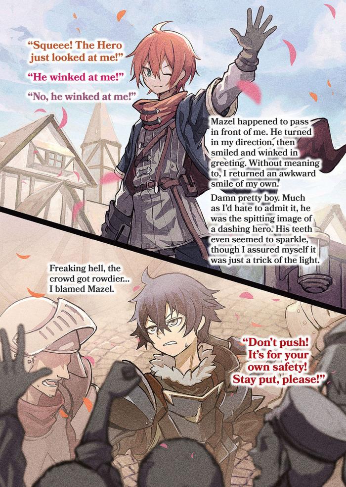 Reincarnated Into a Game as the Hero's Friend Light Novel Vol. 1 — Back Cover