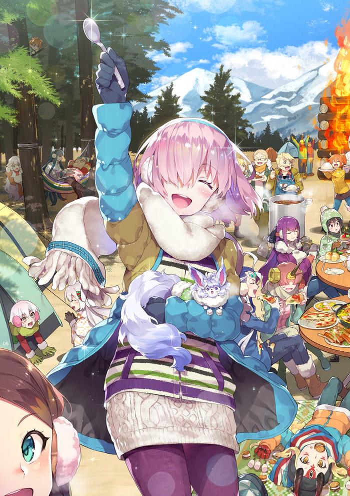 FGO Illustrations 4 Doujinshi — Back Cover