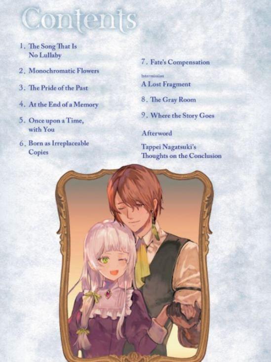 Unnamed Memory Light Novel Volume 6 — Interior