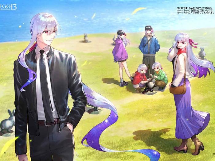 FGO Illustrations 13 Doujinshi - ReDrop - Illustration Book — Interior
