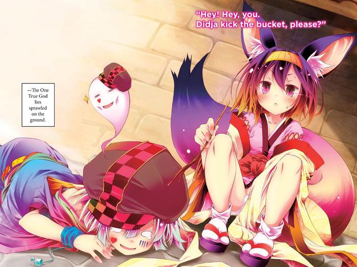 No Game No Life Light Novel Volume 6 — Back Cover