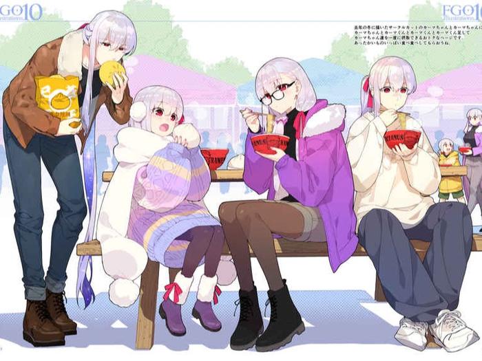 FGO Illustrations 10 Doujinshi - ReDrop - Illustration Book — Interior