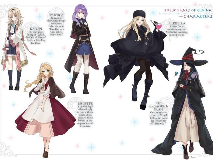 Wandering Witch The Journey of Elaina Light Novel Volume 9 — Back Cover