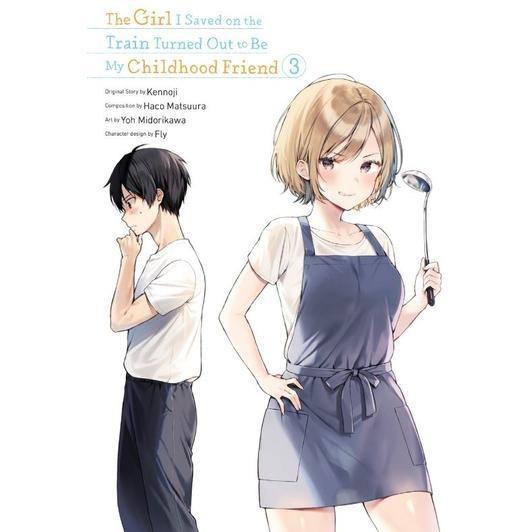 Girl I Saved on Train Turned Out to Be My Childhood Friend Manga Vol 3 — Back Cover