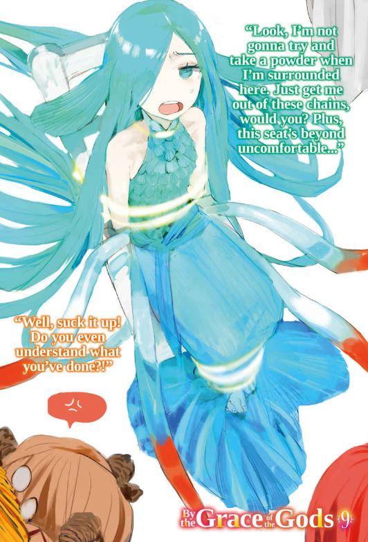 By the Grace of the Gods Light Novel Volume 9 — Back Cover