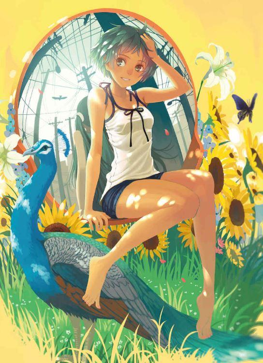 Zoku Owarimonogatari End Tale Light Novel — Back Cover
