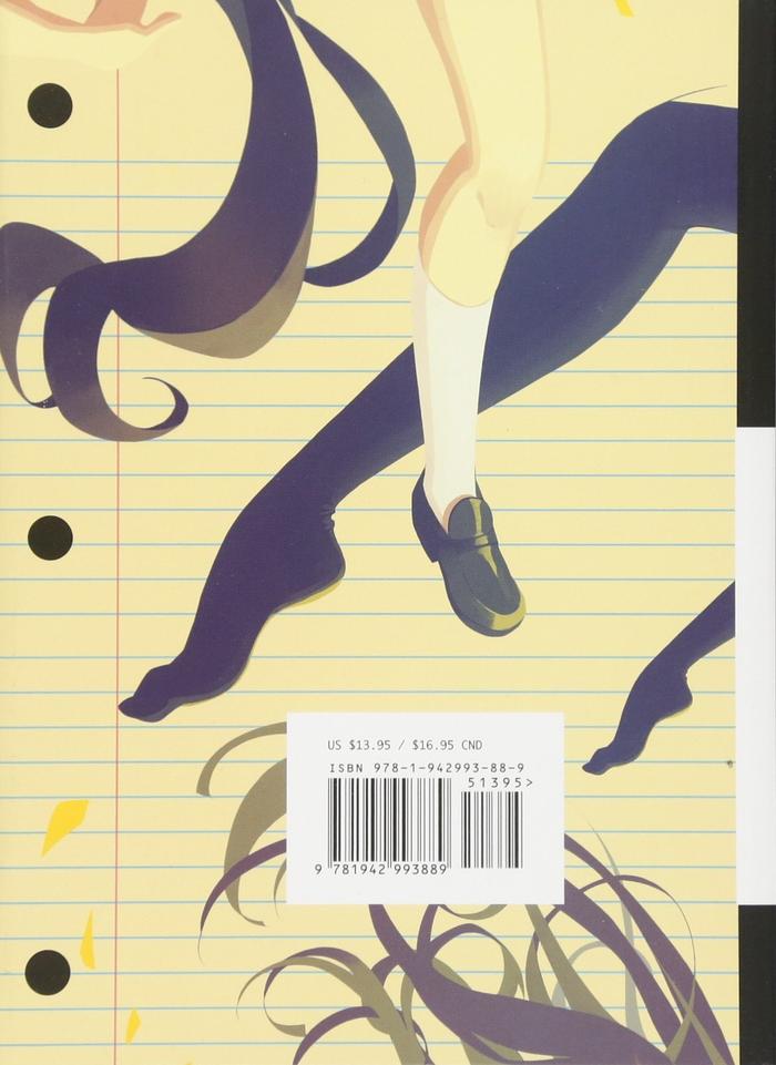 Bakemonogatari Monster Tale Part 1 Light Novel — Back Cover