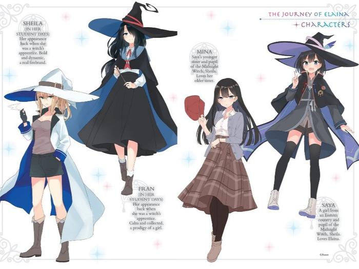 Wandering Witch The Journey of Elaina Light Novel Volume 5 — Back Cover