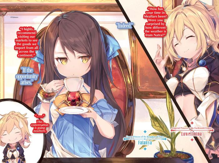 The Genius Prince's Guide to Raising a Nation Light Novel Volume 4 — Back Cover