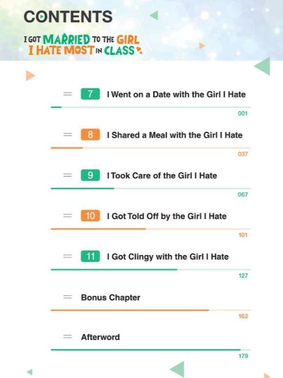 I Got Married to the Girl I Hate Most in Class Manga Volume 2 — Image 5