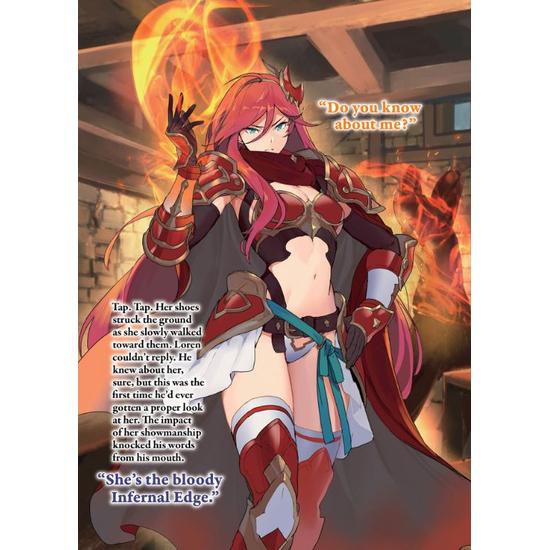 The Strange Adventure of a Broke Mercenary Light Novel Volume 7 — Back Cover