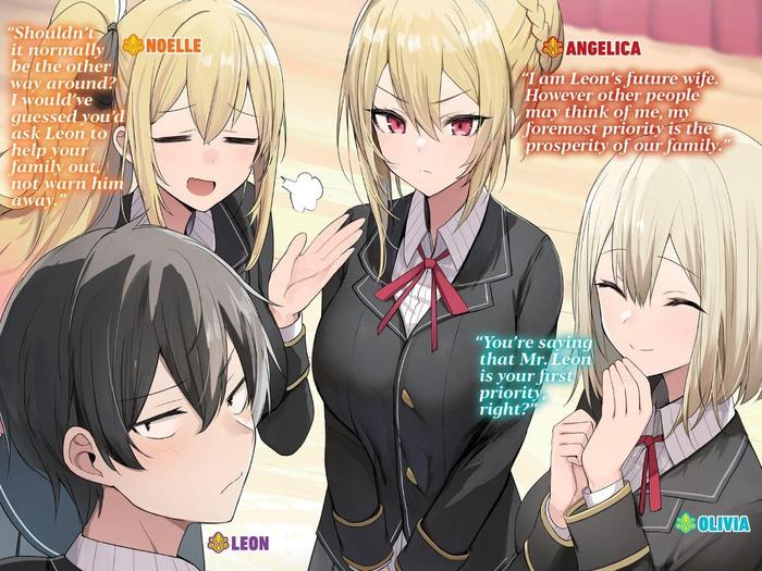 Trapped in Dating Sim: Otome Games Tough for Mobs Light Novel Vol. 9 — Interior