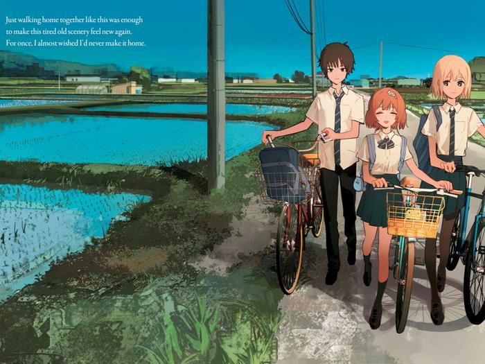 The Mimosa Confessions Light Novel Volume 1 — Interior