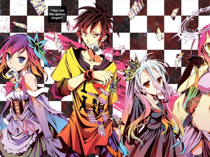 No Game No Life Light Novel Volume 2 — Back Cover