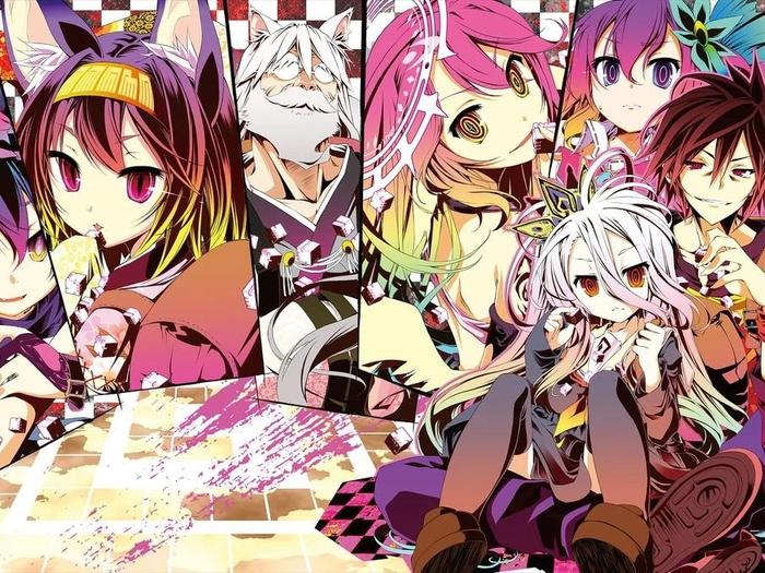 No Game No Life Light Novel Volume 7 — Back Cover
