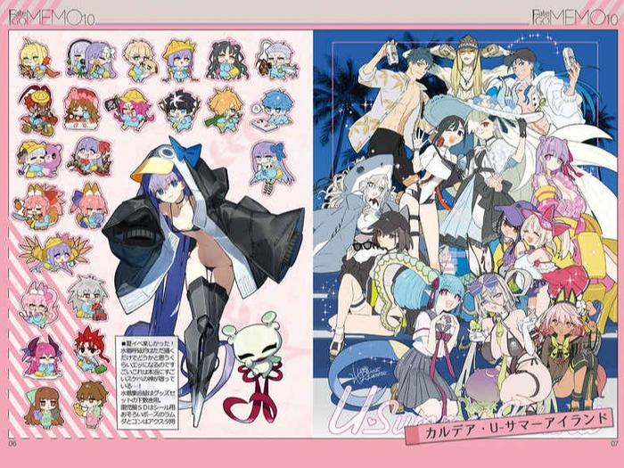 Fate/GOMEMO 10 Doujinshi - wada aruko - Art Book — Interior