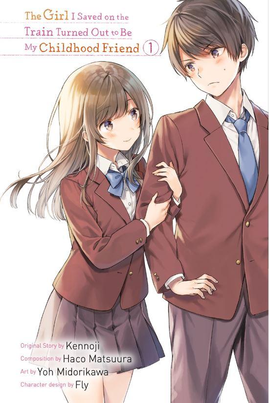Girl I Saved on Train Turned Out to Be My Childhood Friend Manga Vol 1 — Back Cover